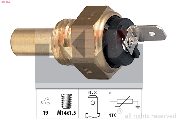 Senzor,temperatura lichid de racire 530 066 KW